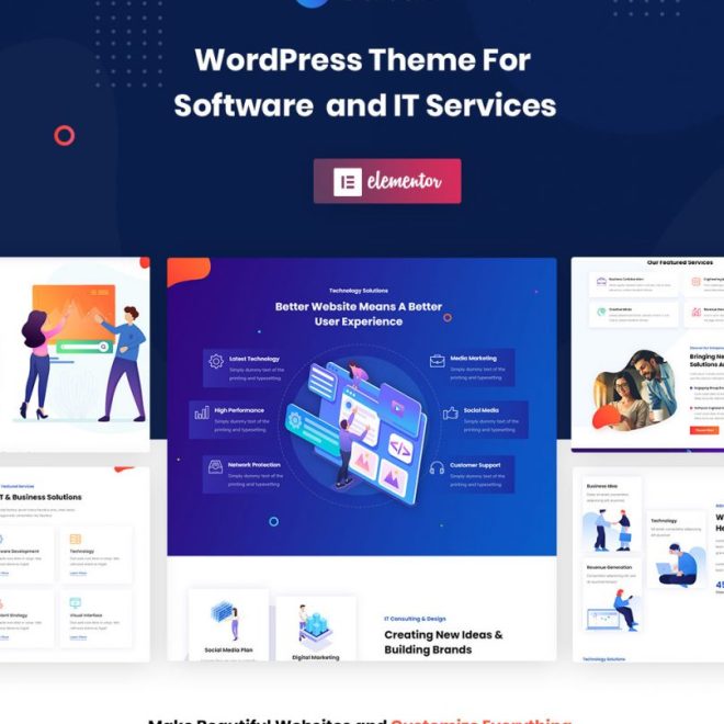 Softek – Software & IT Solutions WordPress Theme