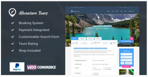 Adventure Tours – WordPress Tour/Travel Theme
