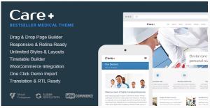 Care – Medical and Health Blogging WordPress Theme