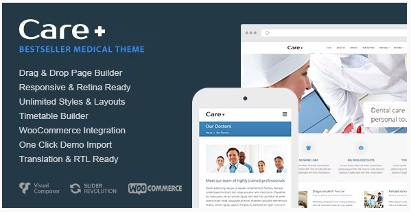 Care – Medical and Health Blogging WordPress Theme