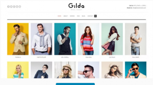 Gilda – Model Agency WordPress CMS Theme