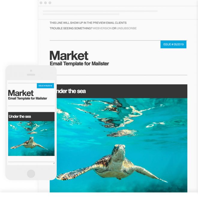 Market – Email Template for Mailster