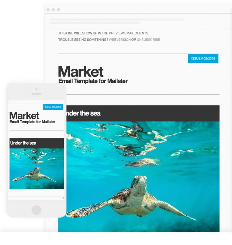 Market – Email Template for Mailster