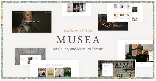 Musea – Art Gallery and Museum Theme