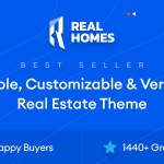 RealHomes – Estate Sale and Rental WordPress Theme