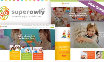 SuperOwly – Kids WordPress Theme