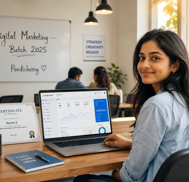 Top Digital Marketing Classes in Pondicherry with Certification