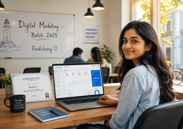Top Digital Marketing Classes in Pondicherry with Certification